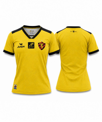 CAMISA DE JOGO SPORT AMARELA FUTSAL - BABY LOOK